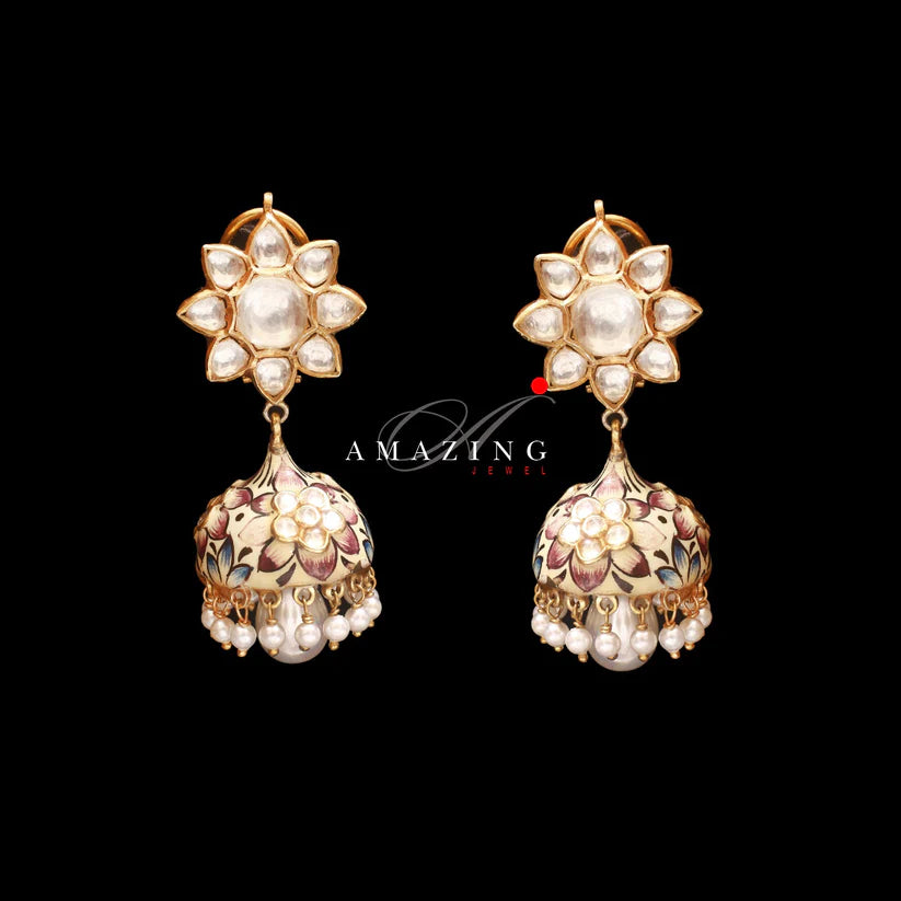 Polki Earrings