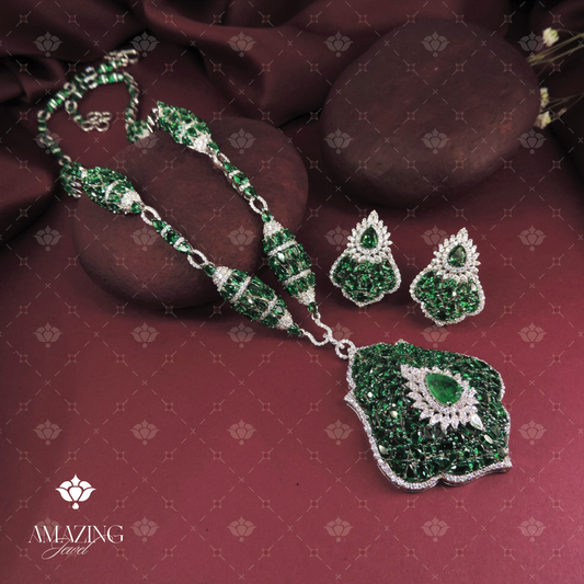 Studded Necklace Set