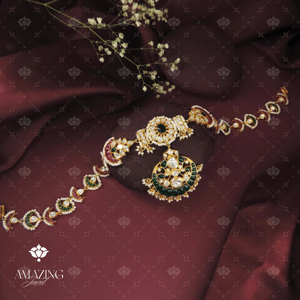 Polki Hair Jewellery