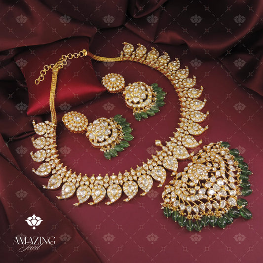Polki Necklace Set