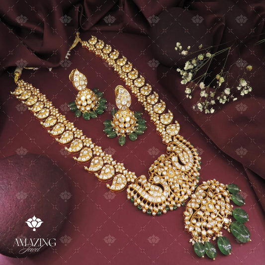 Polki Necklace Set