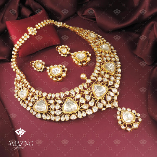 Polki Necklace Set