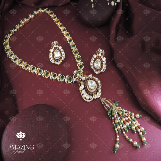 Polki Necklace Set