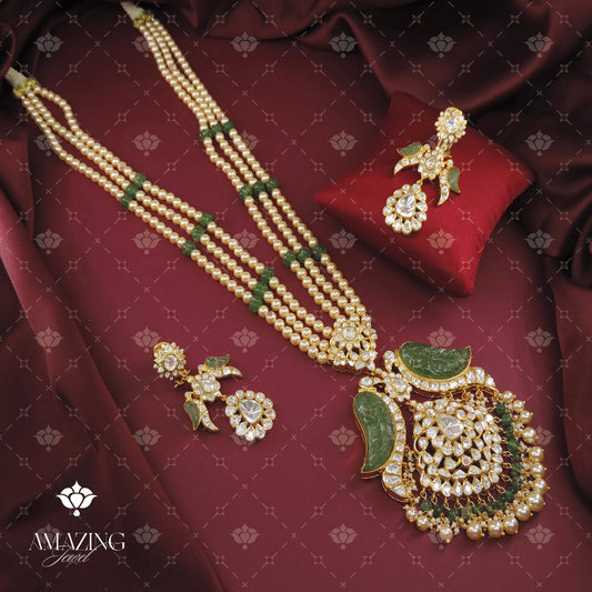 Polki Necklace Set