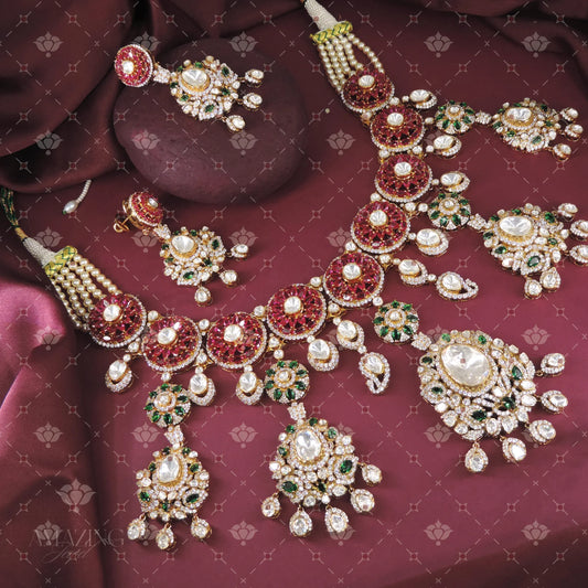 Polki Necklace Set