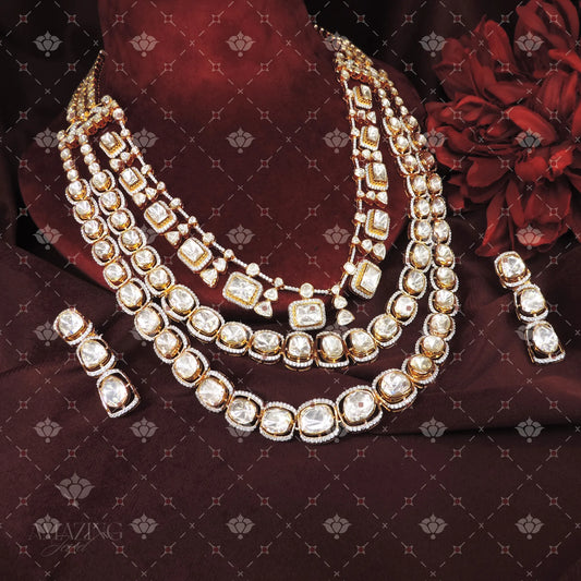 Polki Necklace Set