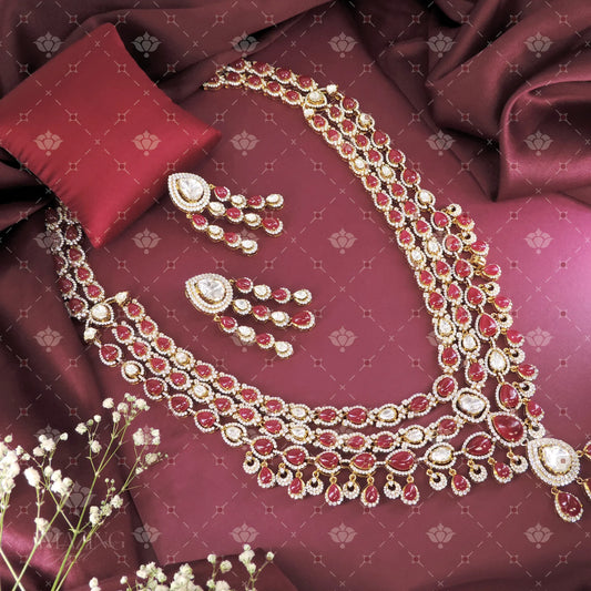 Polki Necklace Set