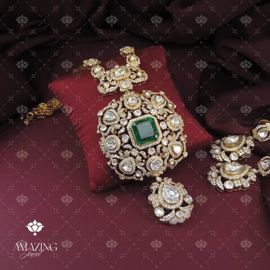Polki Necklace Set