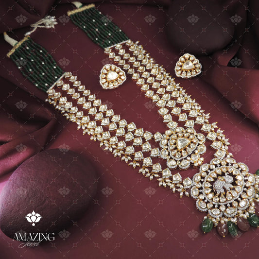 Polki Necklace Set