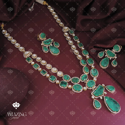 Polki Necklace Set