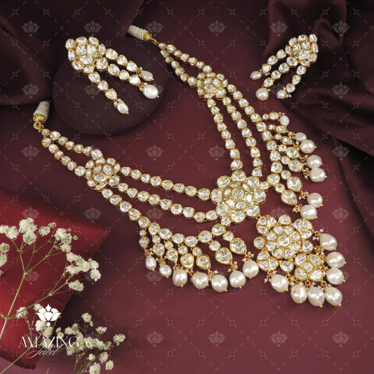 Polki Necklace Set