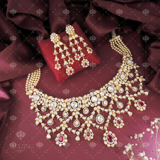 Polki Necklace Set