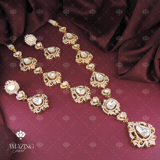 Polki Necklace Set