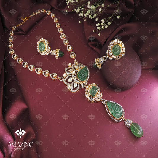 Polki Necklace Set