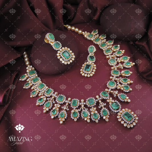 Polki Necklace Set