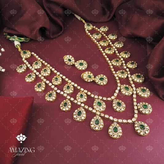 Polki Necklace Set
