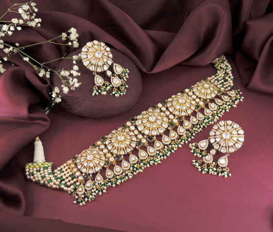Polki Necklace Set