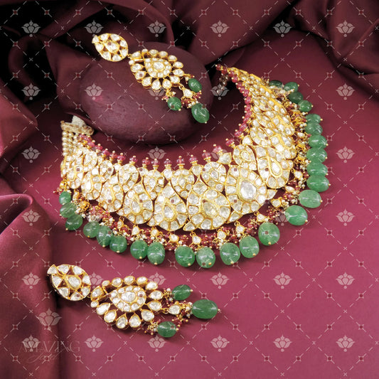 Polki Necklace Set