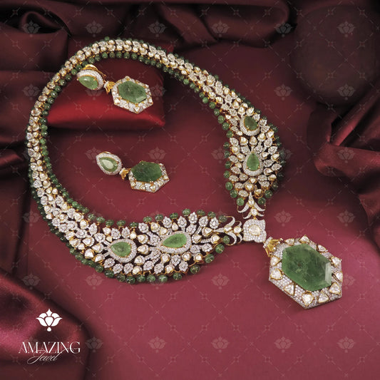 Polki Necklace Set