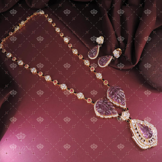 Studded Necklace Set