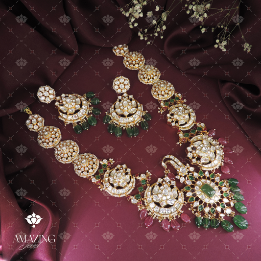 Polki Necklace Set