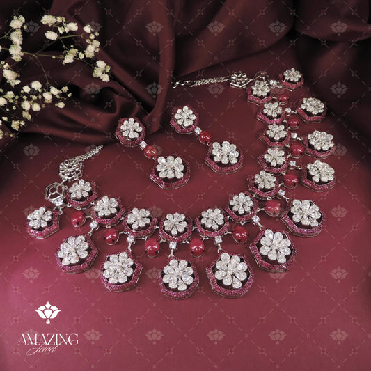 Studded Necklace Set