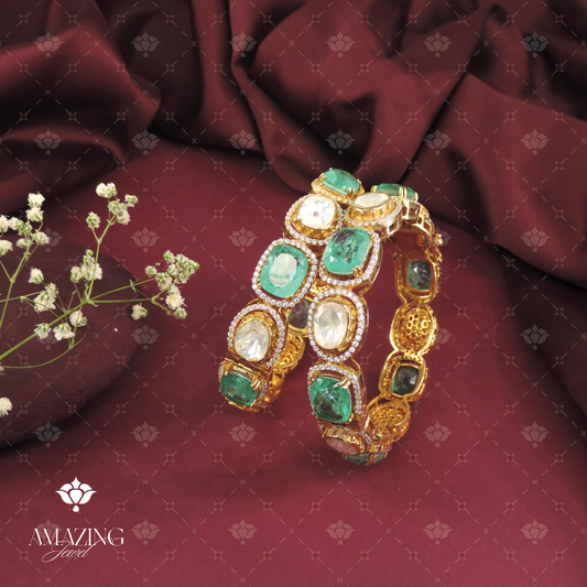 Polki bangles