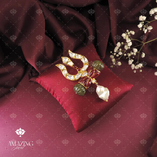 Polki Brooches