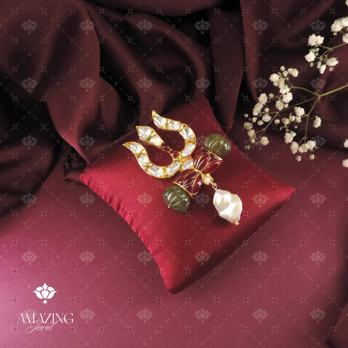 Polki Brooches