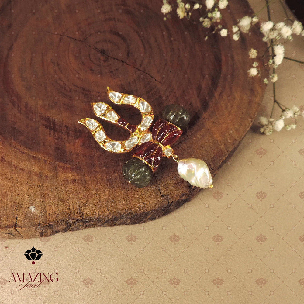 Polki Brooches
