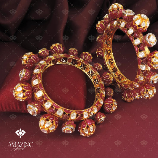 Polki Bangles