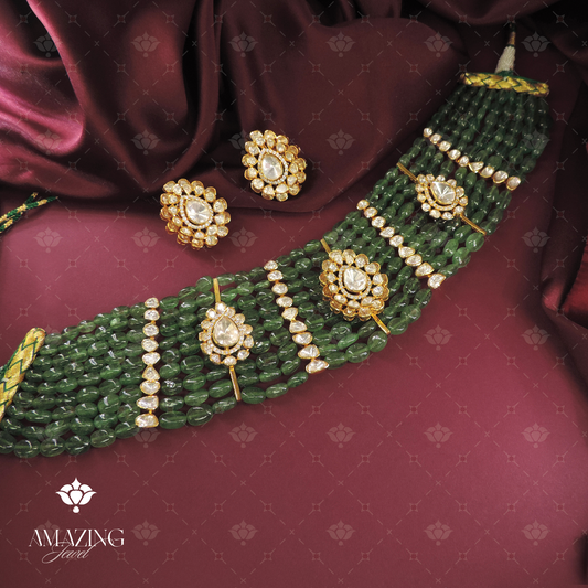 Polki Necklace Set