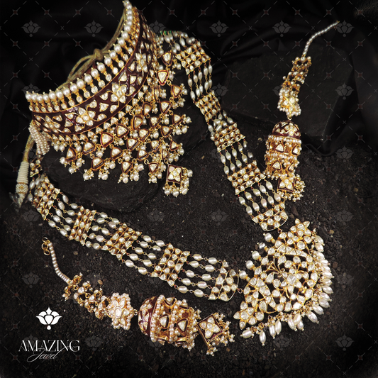 Polki Necklace Set
