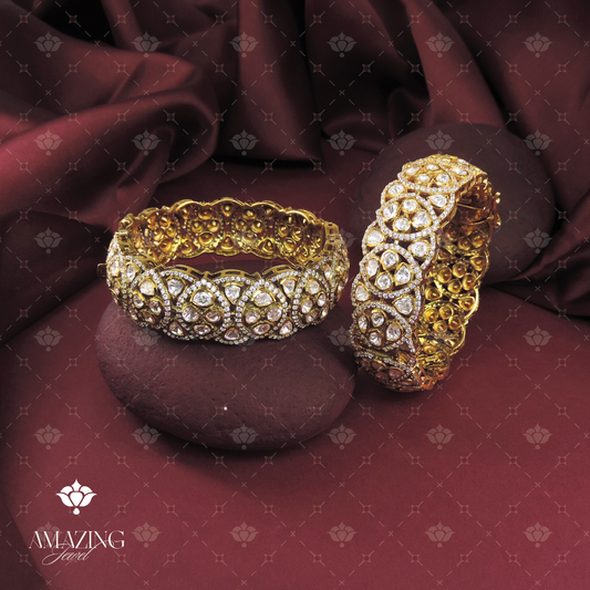 Polki bangles