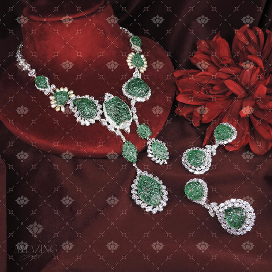 Studded Necklace Set