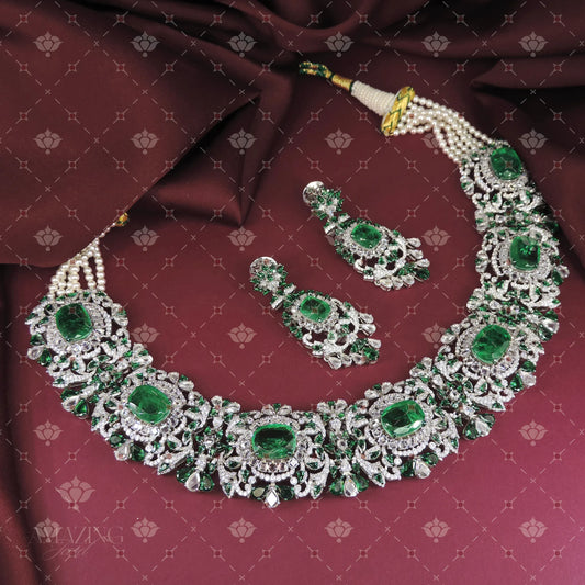 Studded Necklace Set